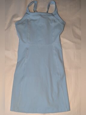 Abercrombie Kids Skort Dress YPB Size 9-10 Girls Cross Back Athletic Blue